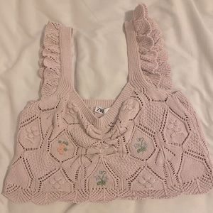 Zara Crochet Top